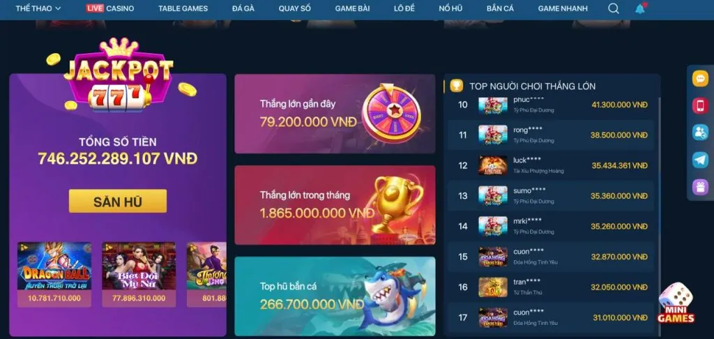Chương trình VIP độc quyền của nn888